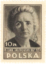 Medicine Foundations Stamp - Marie and Pierre Curie 2