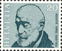 Modern Medicine Stamp - A. H. Forel