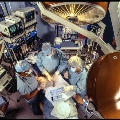 Overhead view of surgery