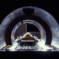 Patient in MRI tube