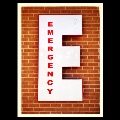 Sign for the emergency department