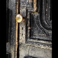 Vintage carved door