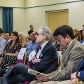 Dr. Coller, Dr. Karnath, and Gabriel Rivera