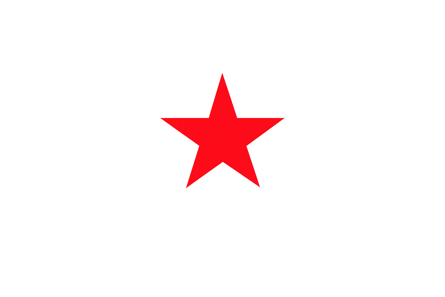 Red star bullet point