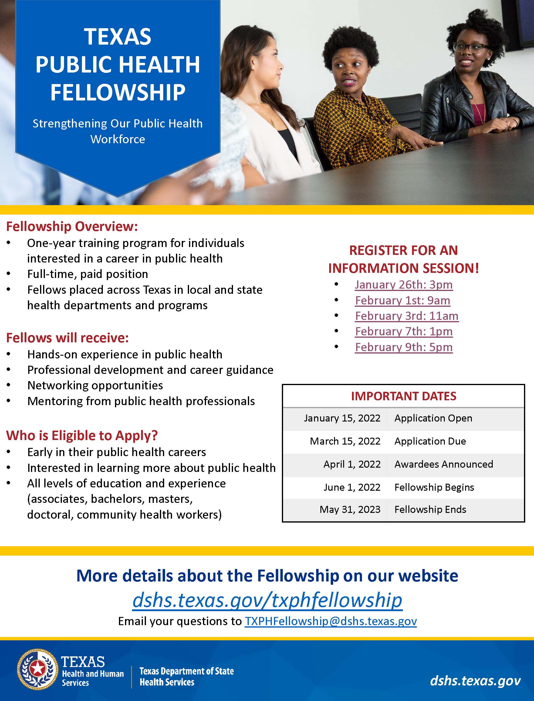Texas Public Health Fellowship