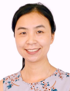 woman smiling