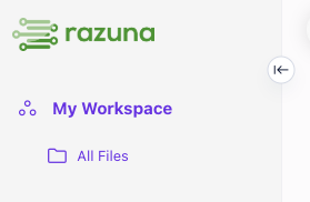 My Workspace - DO NOT USE example of My Workspace option