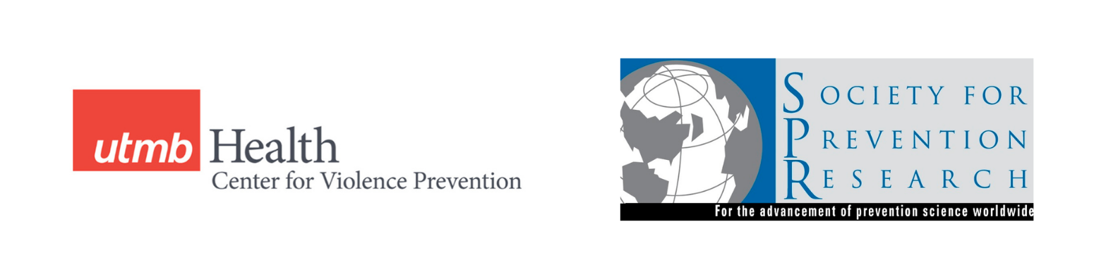 Society for Prevention Research Logo with the Center for Violence Prevention logo