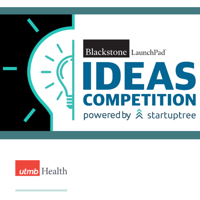 Ideas competition logo, blackstone launchpad