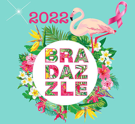 Bra Dazzle 2022 Event Flier Logo