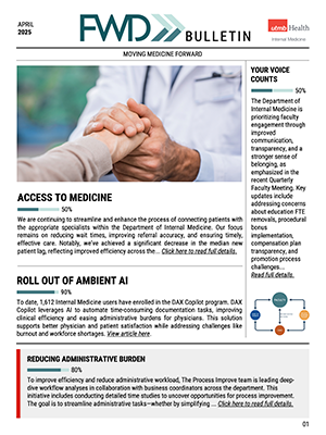 Thumbnail image for the April 2025 Bulletin