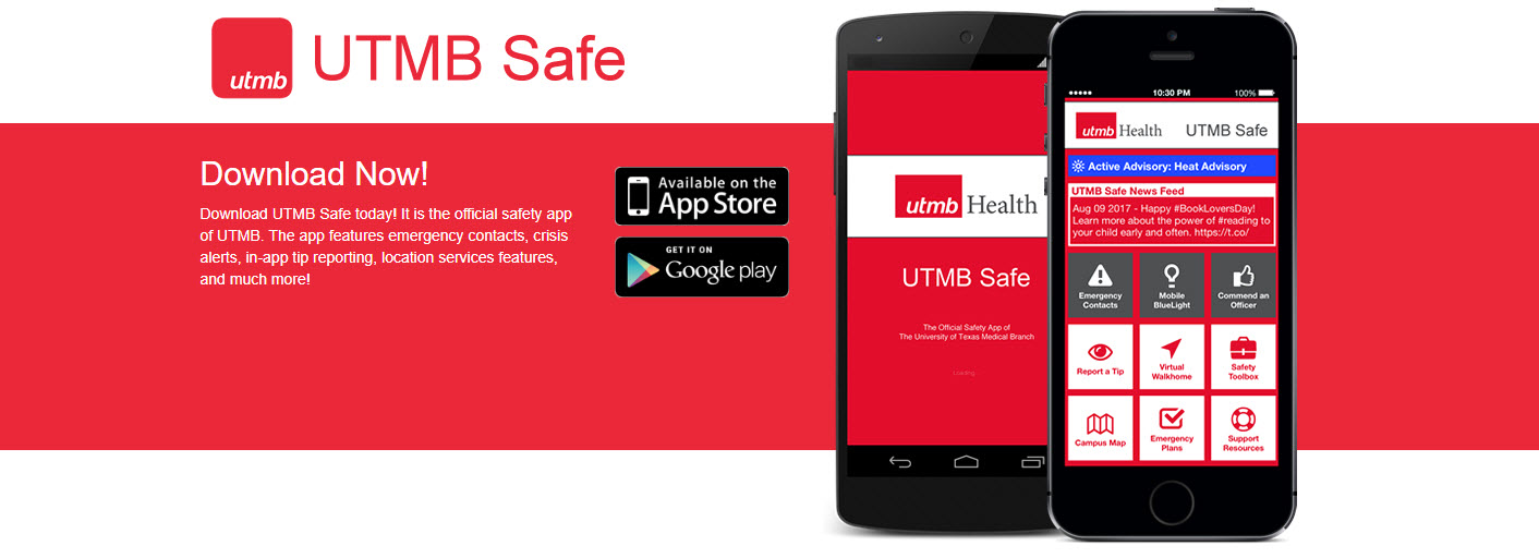 UTMB Safe Mobile App