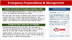 Emergency Preparedness & Management slide