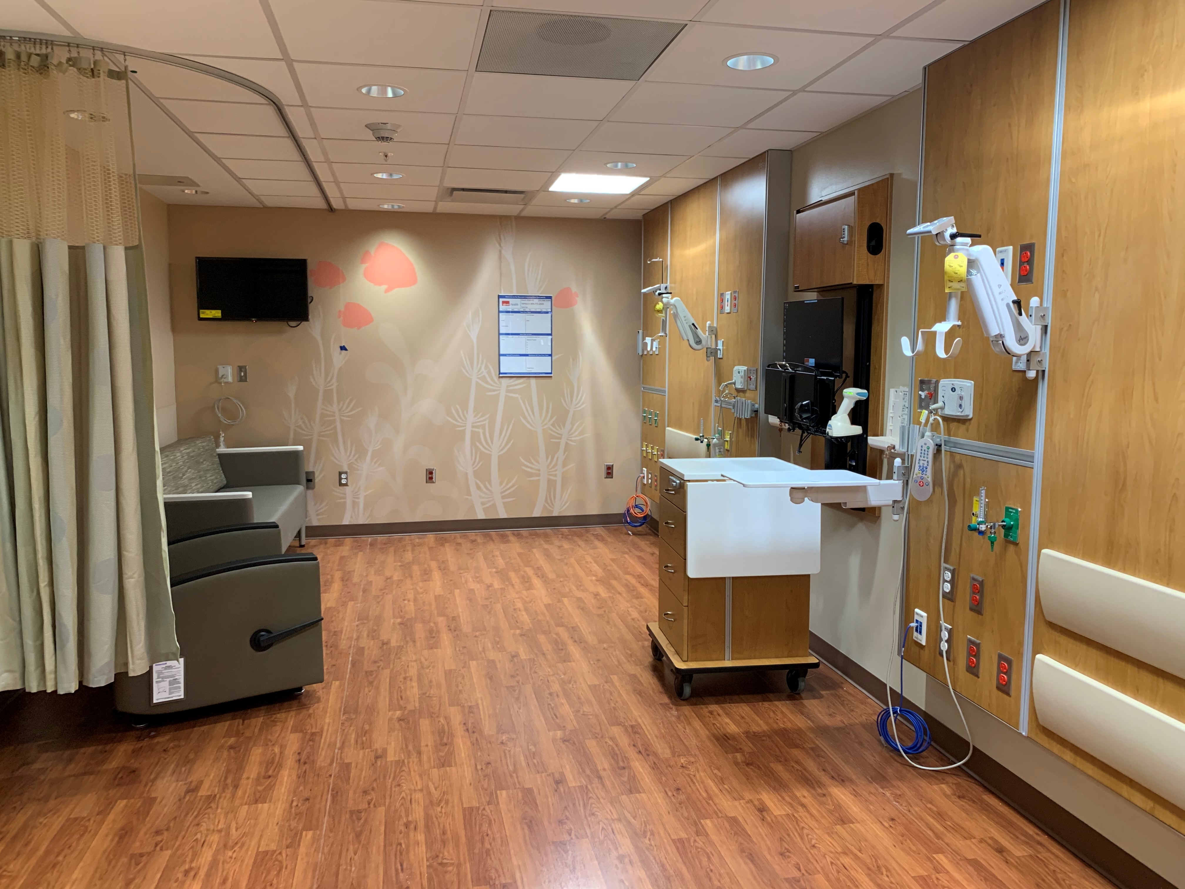 New Single and Double NICU rooms 