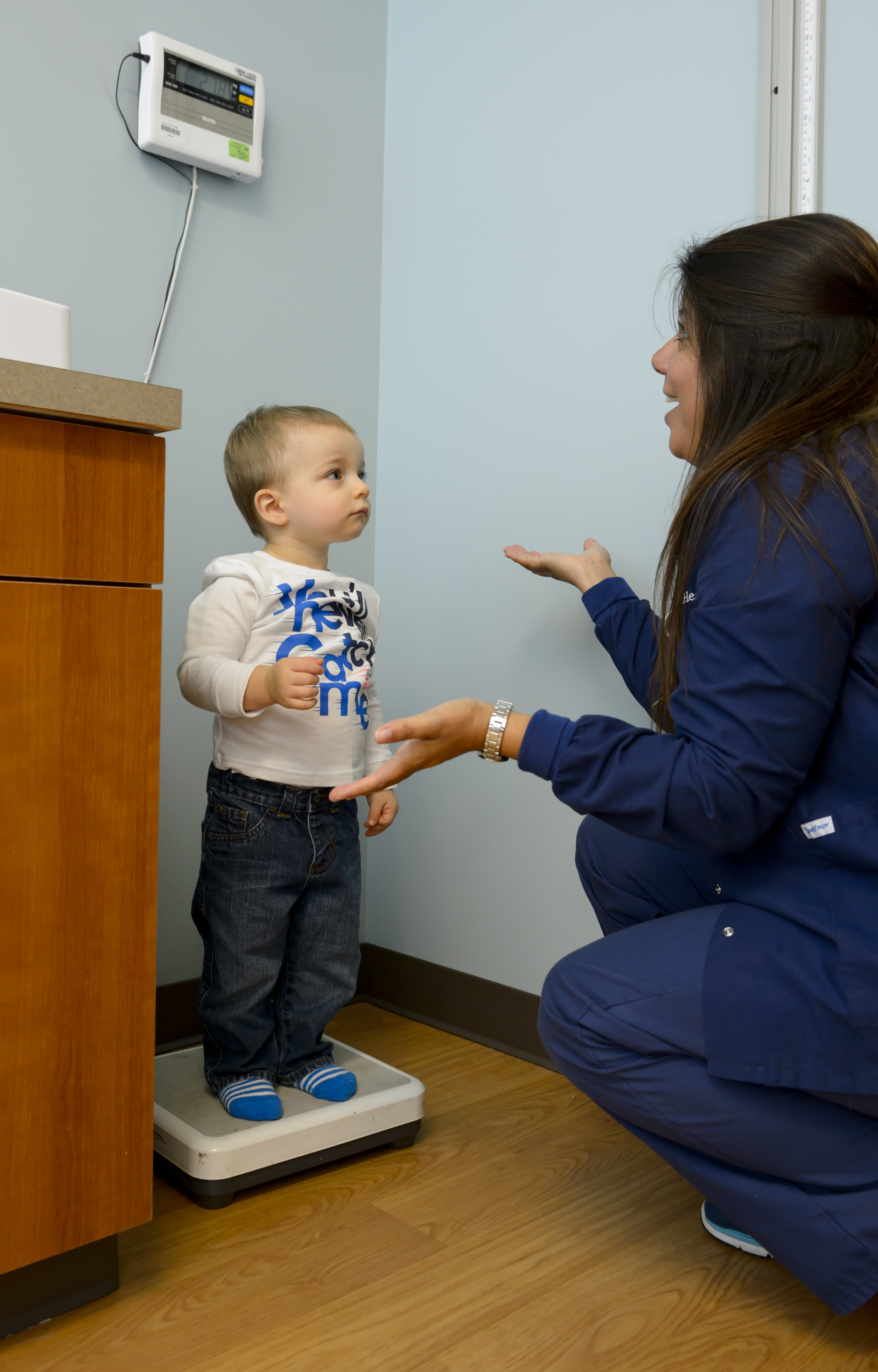 Nurse with Child Patient Nurse with Child Patient