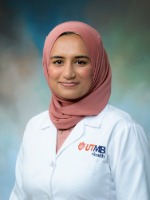 Syeda, Daaniya headshot in white coat