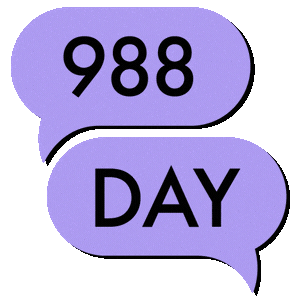 Logo of Crisis Hotline 988 National Initiative 