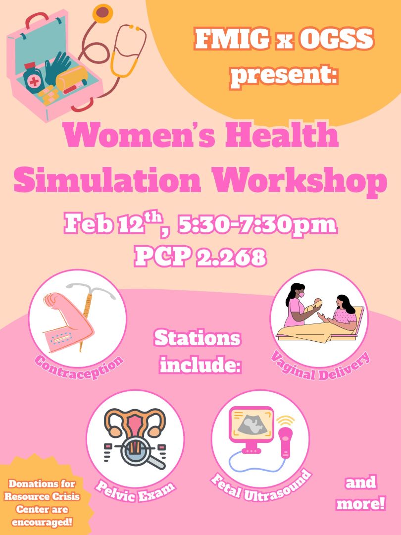 Image of Women's Health Workshop Flyer