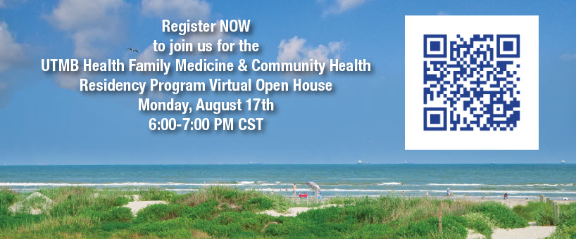 UTMB Health Family Medicine & Community Health Open House 2026 Registration Image