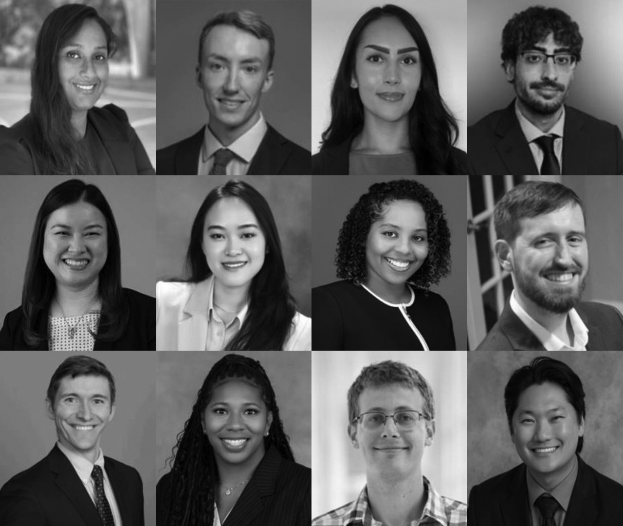 Photo collage of all of the interns who matched into the UTMB Health Family Medicine & Community Health Residency Program - the Class of 2029