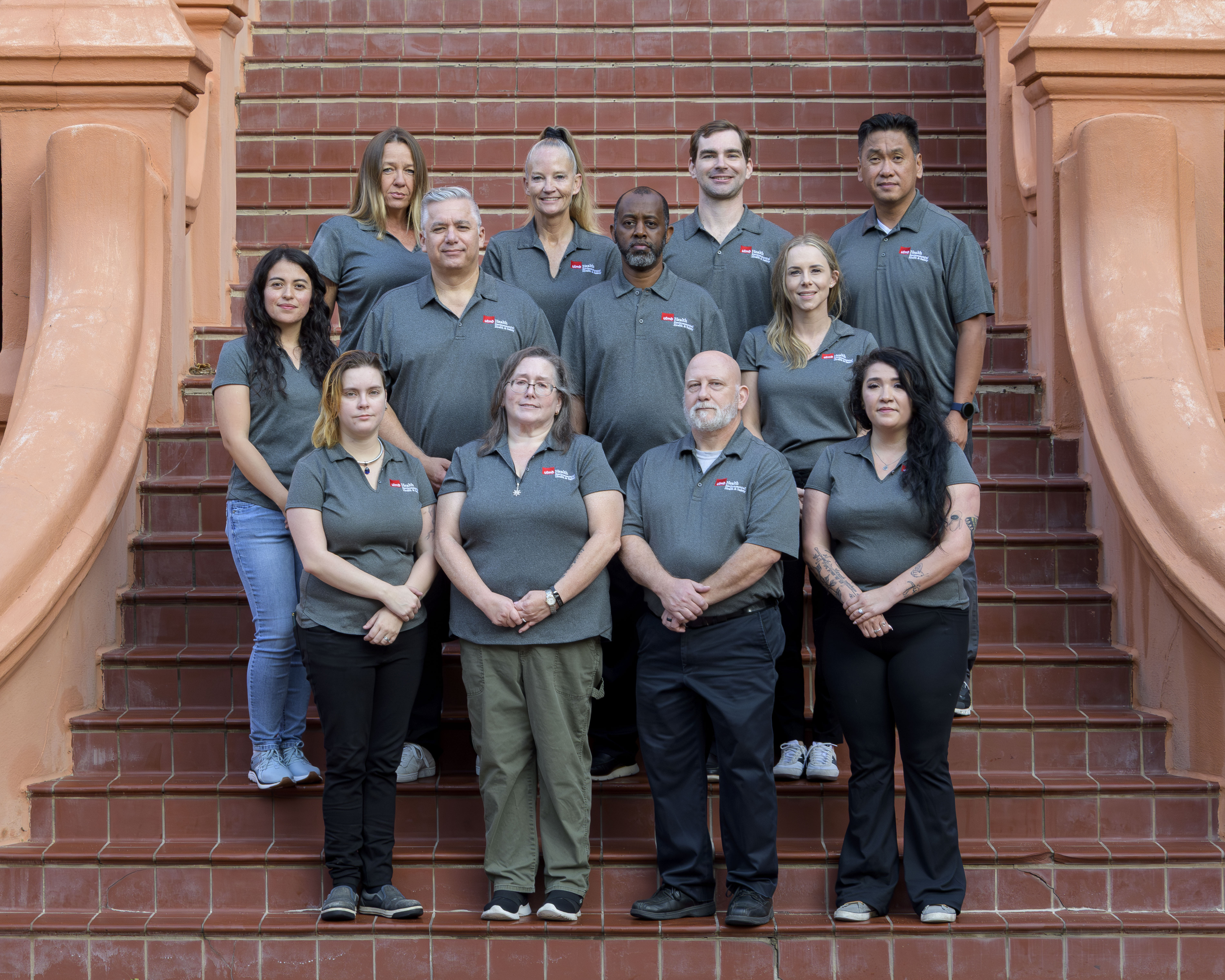 ROccs Team 2026 in front of Old RED