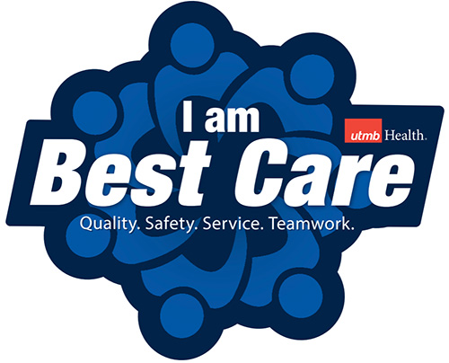 Best Care Sticker Design mock-up