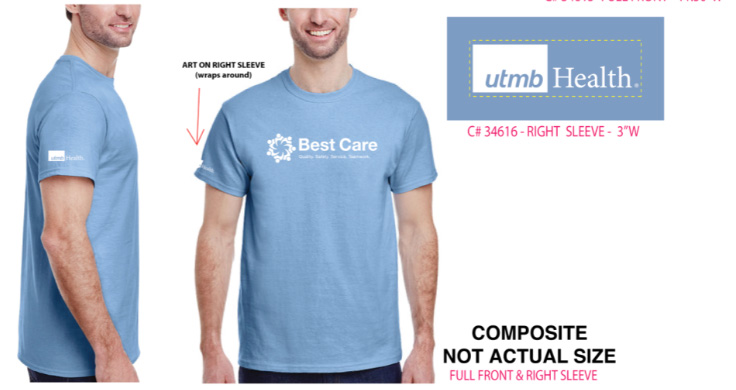 Best Care T-Shirt Design print mock-up