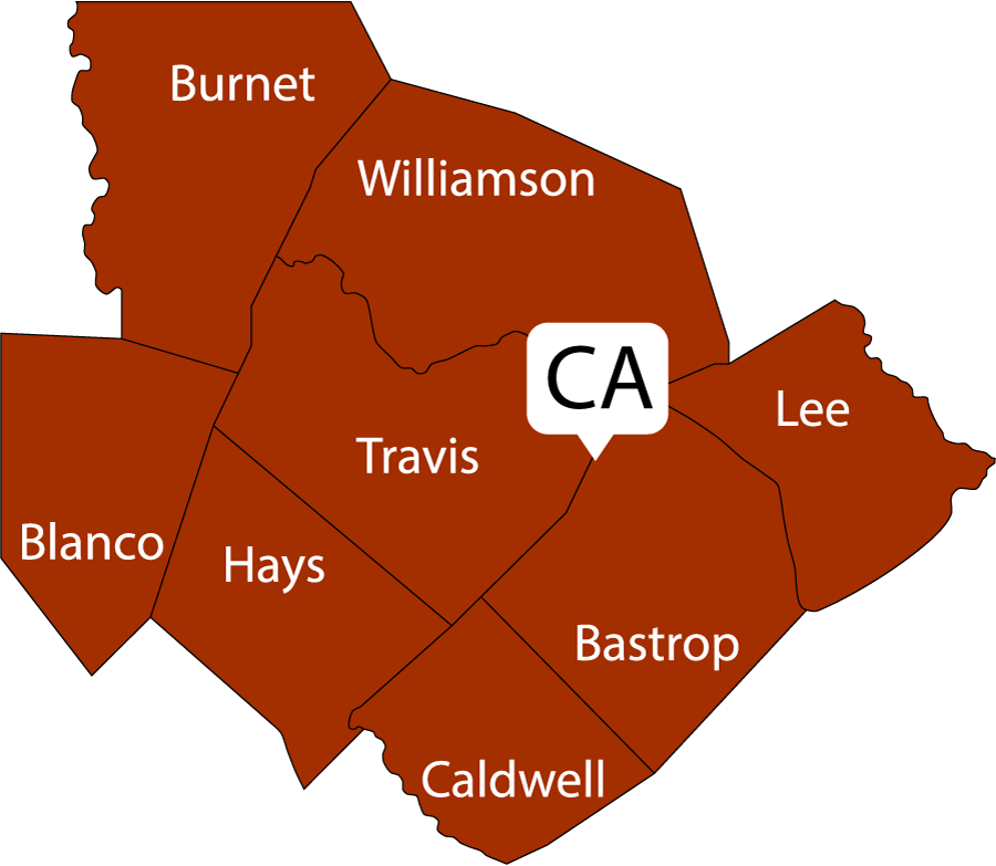 CA-Map Map graphic of the capital region.