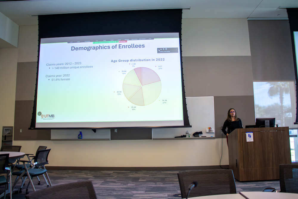 Dr. Polychronopoulou presenting MarketScan