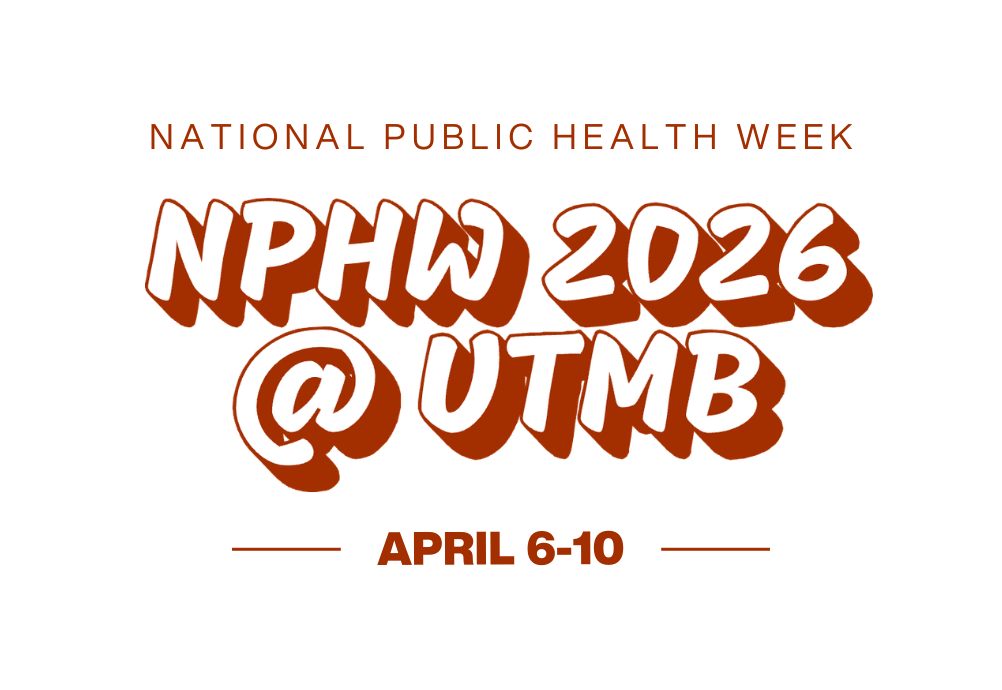 Logo for UTMB National Public Health Week 2026
