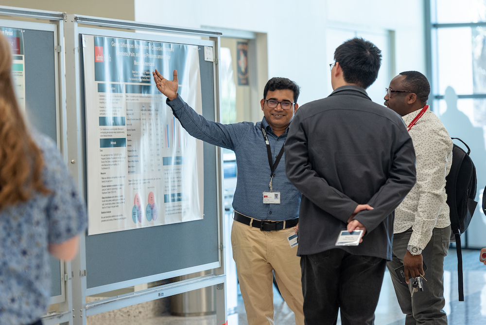 Presenter sharing poster