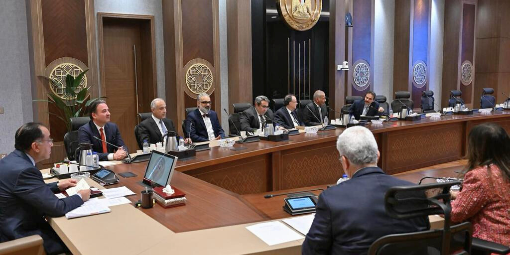 The Egyptian Prime Minister hosting the leadership of UTMB and BU in the New Administrative Capital of Egypt.