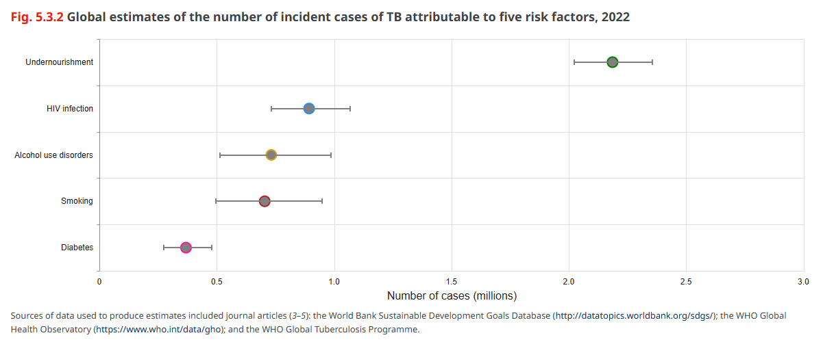 Global TB risk factors