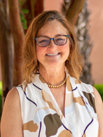 Portrait of Kristen Peek, Dean of the UTMB School of Public and Population Health.