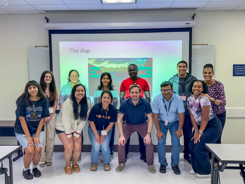 Briana Nguyen SPPH Student Association APE ILE Group photo of the SPPH Student Association