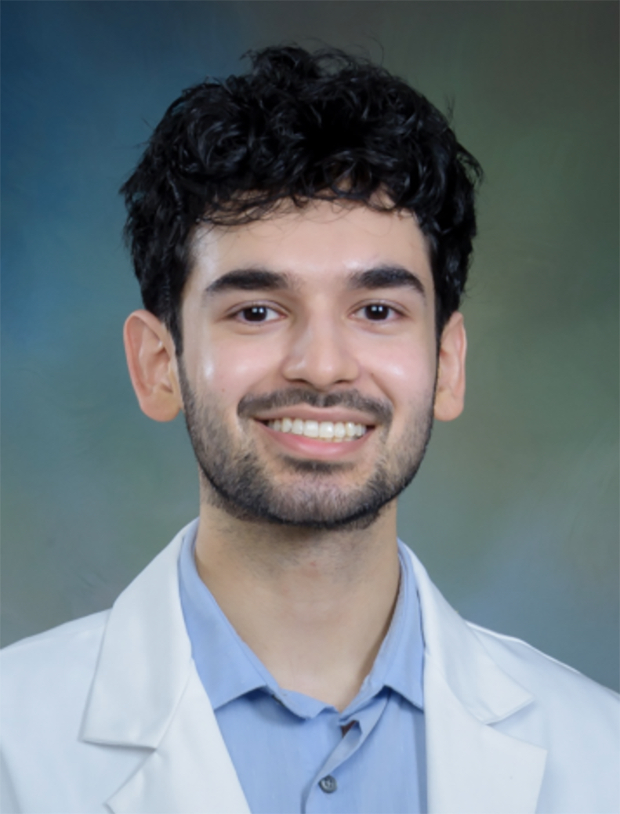 Sheheryar Ali, second-year UTMB MD/MPH student and first author on the Age and Ageing study