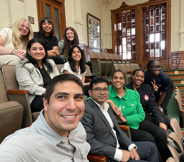 SPPH students at the State Capitol
