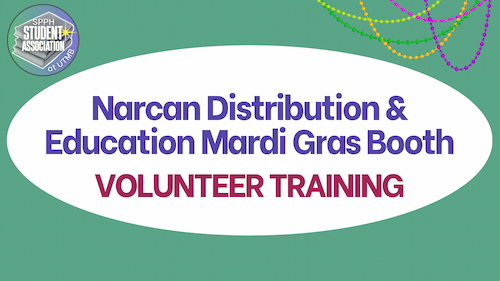 Opening slide of the narcan training session