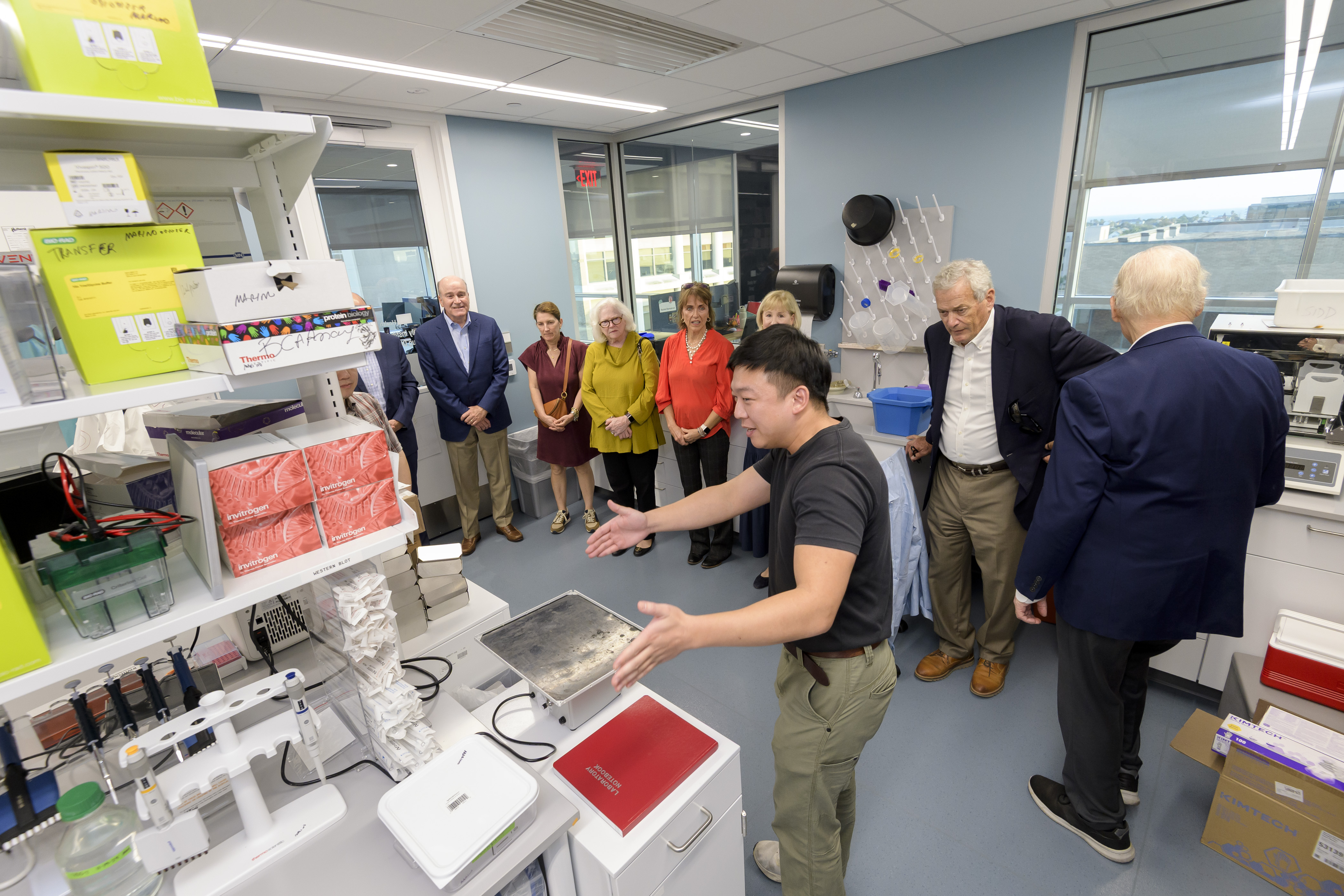 Research presentation in a SIDD facility