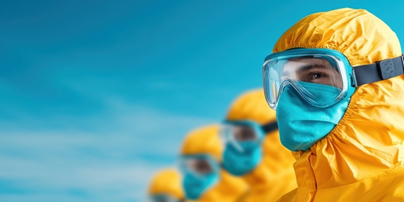 Health workers in PPE