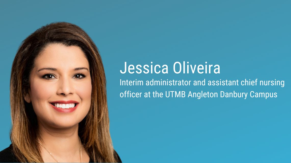 Professional headshot with on‑image text identifying Jessica Oliveira
