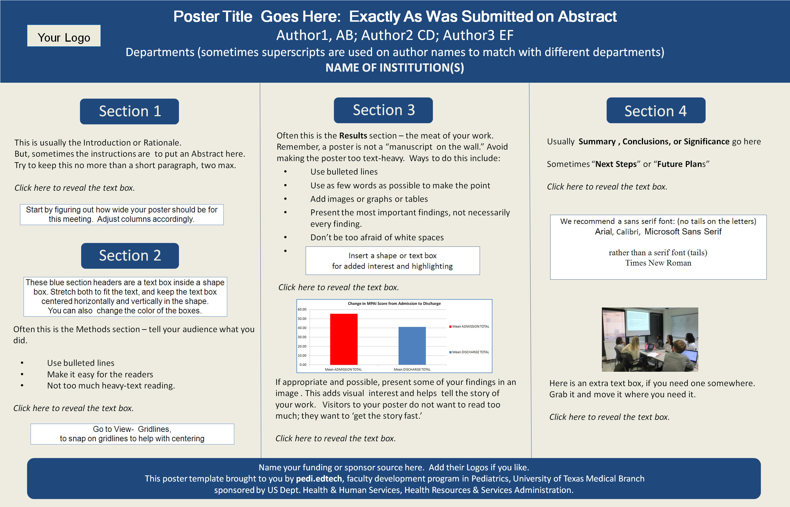 case report presentation poster